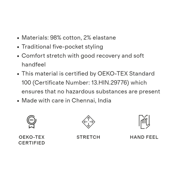 Quince Comfort Stretch Traveler 5-Pocket Pant in Olive Size 30x30 - Picture 5 of 5